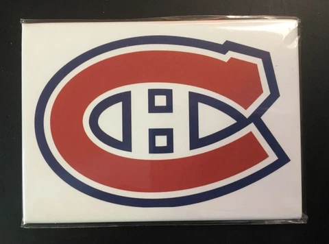 Montreal  Canadiens Magnet / NHL / 2.5 In X 3.5 in / Brand New Sealed Cover