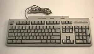 Sony Vaio Windows Full Size Keyboard (PCVA-KB4P/U) PS2 6-Pin Plug Gray Clicky - Picture 1 of 7