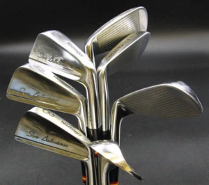 Set of 7 x Slazenger Seve Ballesteros USA Irons 3-9+SW Stiff Steel Shafts - Picture 1 of 6