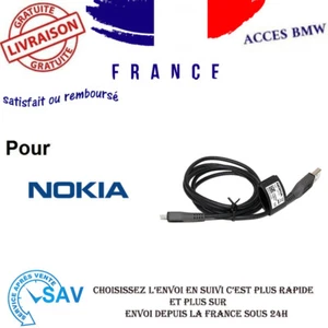 Câble Data/chargeur USB Nokia CA-101 7610 Supernova / 7900 Crystal Prism - Photo 1 sur 1