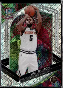 WILL BARTON 2019 SPECTRA **META** PRIZM/25!! SSP π PEPITE DENVER - Foto 1 di 2