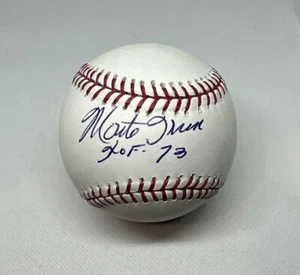 Monte Irvin signierter signierter signierter Ball mit HOF 73. Jim & Steve's. - Bild 1 von 7