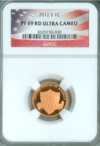 2012-S,  Lincoln Cent, NGC PF-69 RD UC (2228252) Cover