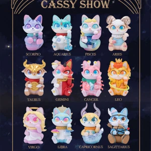 Cassy Cat 12 Zodiaco Caja Ciega Figuras Misteriosas Acción Kawaii Cumpleaños Regalo Juguetes - Imagen 1 de 22