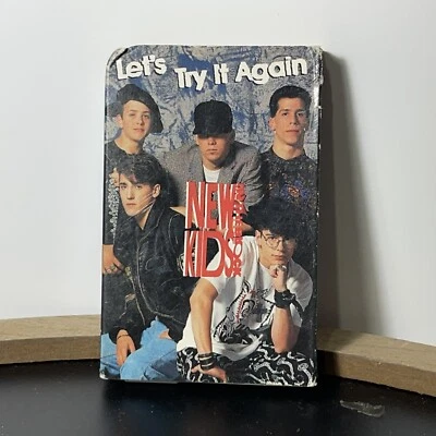 New Kids on the Block Cassette ~ Let's Try it Again/Popsicle   - Image 1 of 2