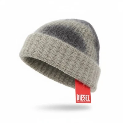 Sombrero DIESEL K-Lelio para Hombres OS Gris Mezcla de Lana Tejido Suave Elástico PVP 120 € Foto 1 de 4