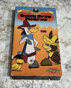 Quick Draw McGraw VHS 1986 Exclusive Collector's Edition Hanna Barbera Cartoon - Picture 1 of 3