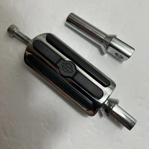 Harley Davidson estriberas multiajuste cromadas y de goma pequeñas 50131-95A excelentes - Imagen 1 de 14