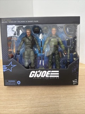 GI Joe Classified Series #181 Ralph Steeler Pulaski y Short-Fuze - En mano - NUEVO Foto 1 de 4