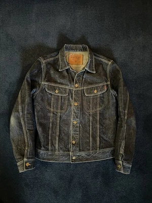 Iron Heart IH-101J 18 盎司镂空牛仔外套 — 第 1/4 张图片