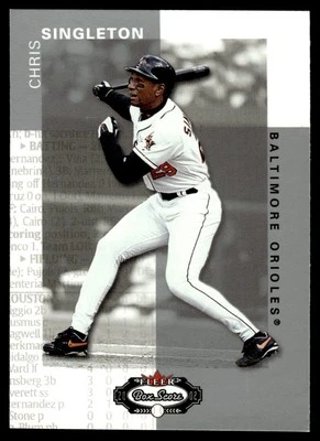 2002 Fleer Box Score Chris Singleton Baltimore Orioles #18 - Image 1 of 2