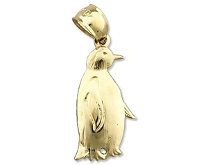 14K Gold Penguin Charm - Picture 1 of 6