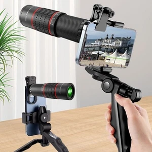 Lightweight 22X Zoom Lens for Smartphones Comes with Stabilizing Tripod - Zdjęcie 1 z 11