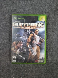 Vintage The Suffering Ties That Bind Microsoft Xbox Horror Videospiel Midway - Bild 1 von 4