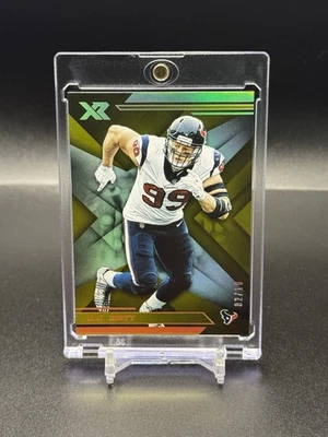 2019 Panini XR  J.J. Watt #63 Gold /10 - Image 1 of 3