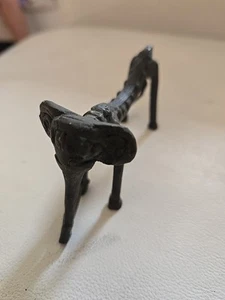 ELEPHANT FIGURINE METAL DECO - Picture 1 of 5