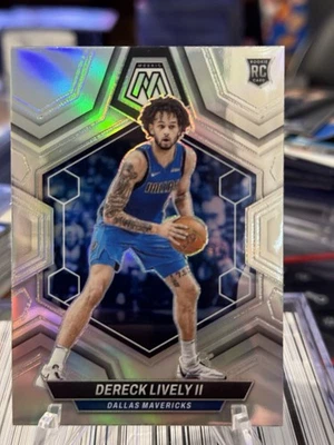 2023-24 Panini Mosaic - Rookies Dereck Lively #248 Silver Prizm (RC) - MINT - Image 1 of 3