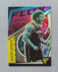 Anthony Edwards 2020-21 Flux Appeal Silver Prizm #29 RC Rookie Timberwolves - Picture 1 of 2