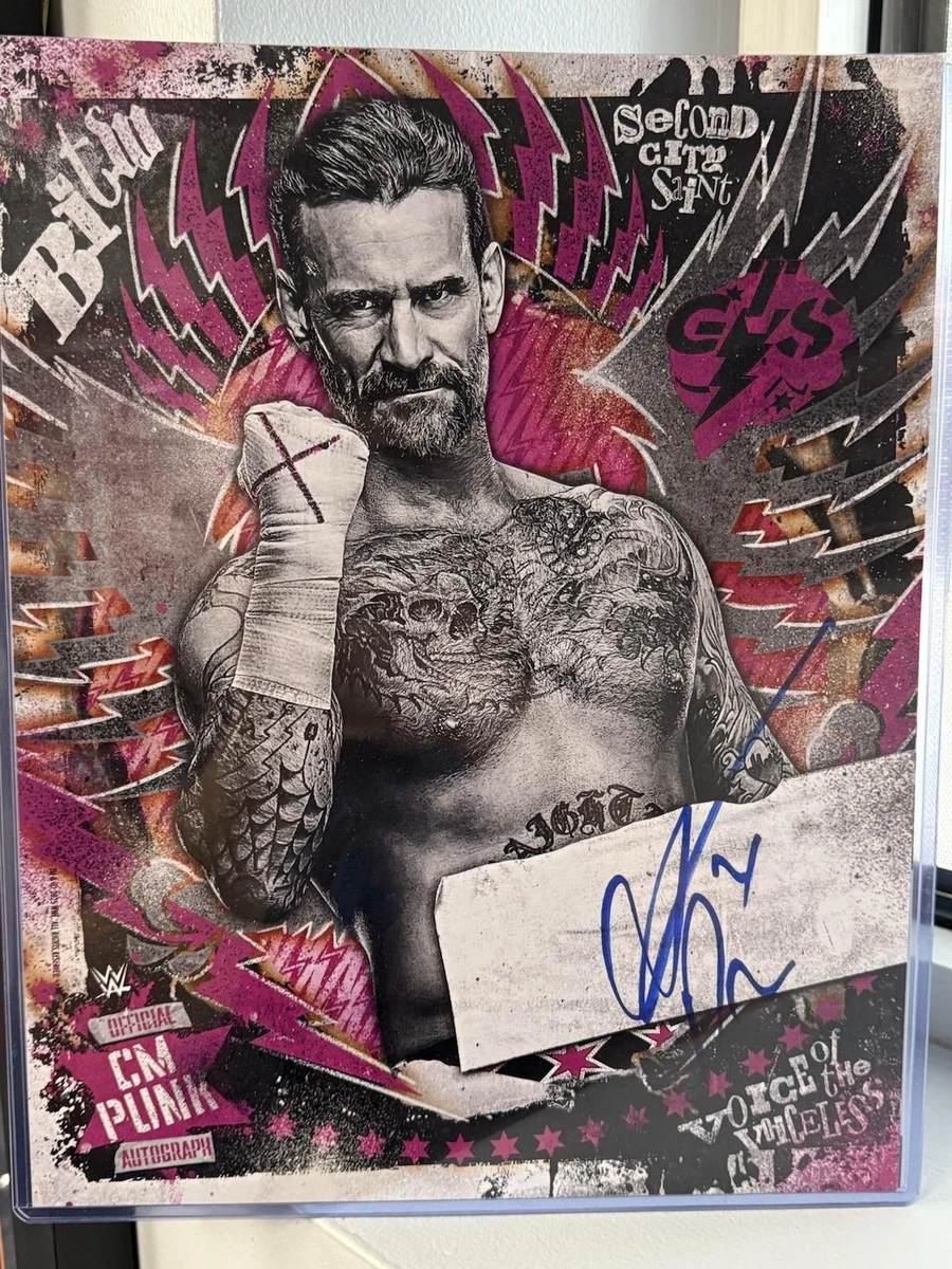 痴迷者正品WWE 摔跤原始亲笔签名照片| eBay