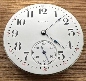 1900 Elgin 16s 15j Grade 248 Model 7 Three Finger Pocket Watch Movement - Picture 1 of 14