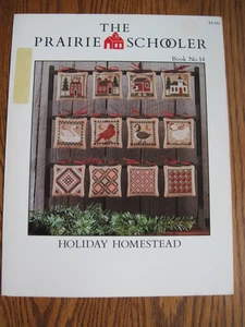 The Prairie Schooler HOLIDAY HOMESTEAD Cross Stitch Leaflet 1986 - Bild 1 von 3