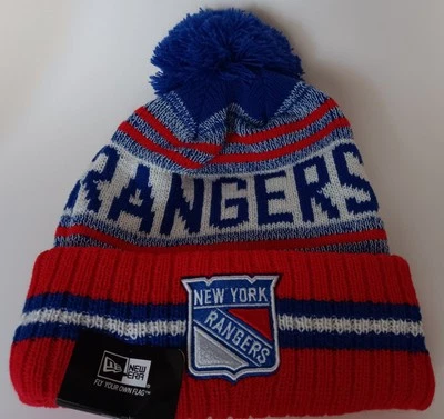 NHL NewYork Rangers Hockey Knit Beanie Cap NWT - Image 1 of 4