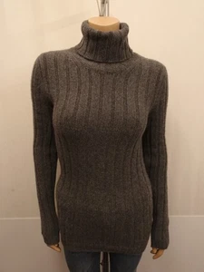 DOLCE & GABBANA Cashmere Rollkragen Pullover Gr. 38 I44 100% Kaschmir Grau - Bild 1 von 7