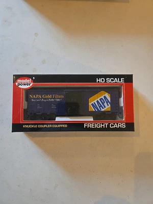 MODEL POWER HO Scale 40' Canadian Box Car NAPA  #98008 - Image 1 of 4