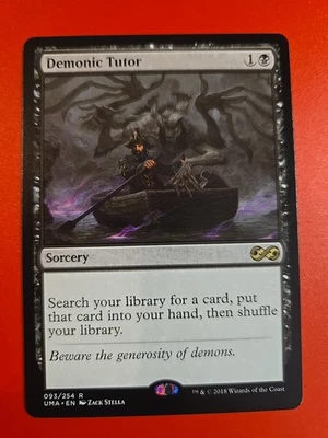 Demonic Tutor Ultimate Masters Regular Mtg - Image 1 of 4