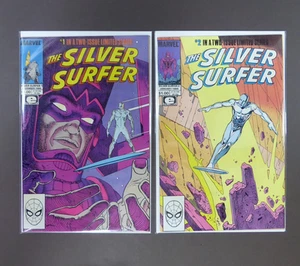 Juego completo Silver Surfer #1 + 2 cómics de Stan Lee, Moebius, Galactus, Marvel - Imagen 1 de 13