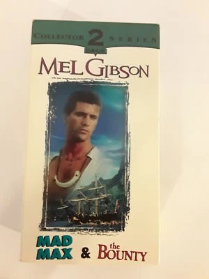 Mel Gibson Collector 2 Pack Series VHS With Titles Mad Max & The Bounty - Image 1 of 4