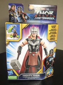THOR LOVE AND THUNDER MARVEL ACTION FIGURE ( SWINGING HAMMER ACTION ) Lady Jane - Picture 1 of 1
