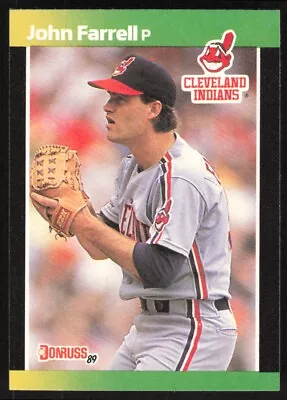 1989 Donruss Baseball's Best John Farrell #285 Cleveland Indians - Image 1 of 2