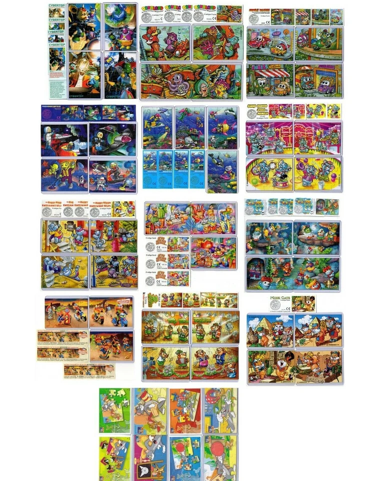 Super Puzzle deutsch mit Hüllen ab 1995 aus dem Überraschungsei zur Auswahl - Bild 1 von 1