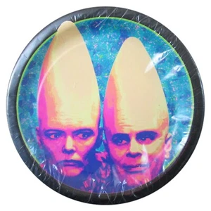 CONE HEADS VINTAGE 1993 LARGE PAPER PLATES (8)  Birthday Party Celebrate - Picture 1 of 1