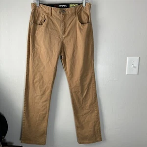 Tony Hawk Boys Size 18 R Brown Khaki Skinny Slouch Pants Long Trousers Juniors - Picture 1 of 15
