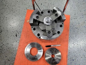 New Howa lathe chuck H09M10, 10" 3 jaw draw down (pull back) chuck - Picture 1 of 7