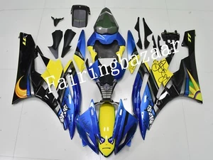 Fit for YZF R6 2006 2007 Blue Yellow Black Gray Shark ABS Injection Fairing Kit - Picture 1 of 7