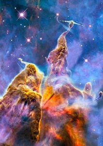 Carina Nebula - Tarjeta de felicitación 3D lenticular postal - Imagen 1 de 1