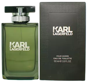 Karl Lagerfeld For Men EDT Cologne Spray 3.3oz Shopworn New - Picture 1 of 1