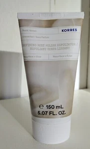Korres Refining Body Polish Exfoliator Unscented Sealed 150ml NEW - Picture 1 of 3