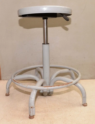 Biofit metal drafting stool steam punk industrial collectible bar kitchen chair Cover