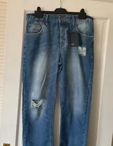Asos Men's Blue Denim Jeans Size W-32” (81cm) L-32” (81cm) - Picture 1 of 7
