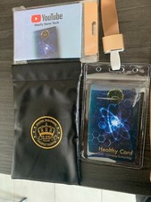 NEW PAQUET DE 8 CARDS  COMPUTARIZADA  IONES NEGATIVOS QUANTICA TECNOLOGIA ALEMAN