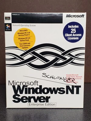 Microsoft Windows NT 4.0 Server Enterprise Edition - Floppies Only NO KEY - Image 1 of 4