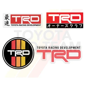 Toyota Racing Development Vinyl Stickers TRD Tacoma Tundra 4Runner FJ Cruiser - Picture 1 of 1