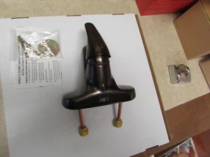 Grifo fregadero para RV de mango único con aceite frotado bronce utopía latón metálico válvulas de 4 - Imagen 1 de 10