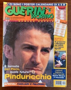 Guerin Sportivo N.32-33 Agosto 2000 Speciale Pirlo, Pelè, Rivera, Del Piero - Imagen 1 de 8