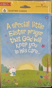 Happy Easter, Easter Prayer 6 Cards With Envelopes, Greeting Card Value Pack - Picture 1 of 4