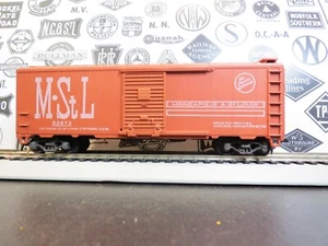 HO - Athearn - 40' Sliding Door Boxcar, M&StL older unit w/spring bogies - Picture 1 of 4